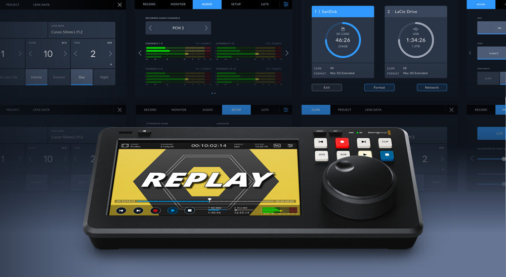 Blackmagic HyperDeck Shuttle 4K Pro and 2TB Model Redefine Desktop Recording