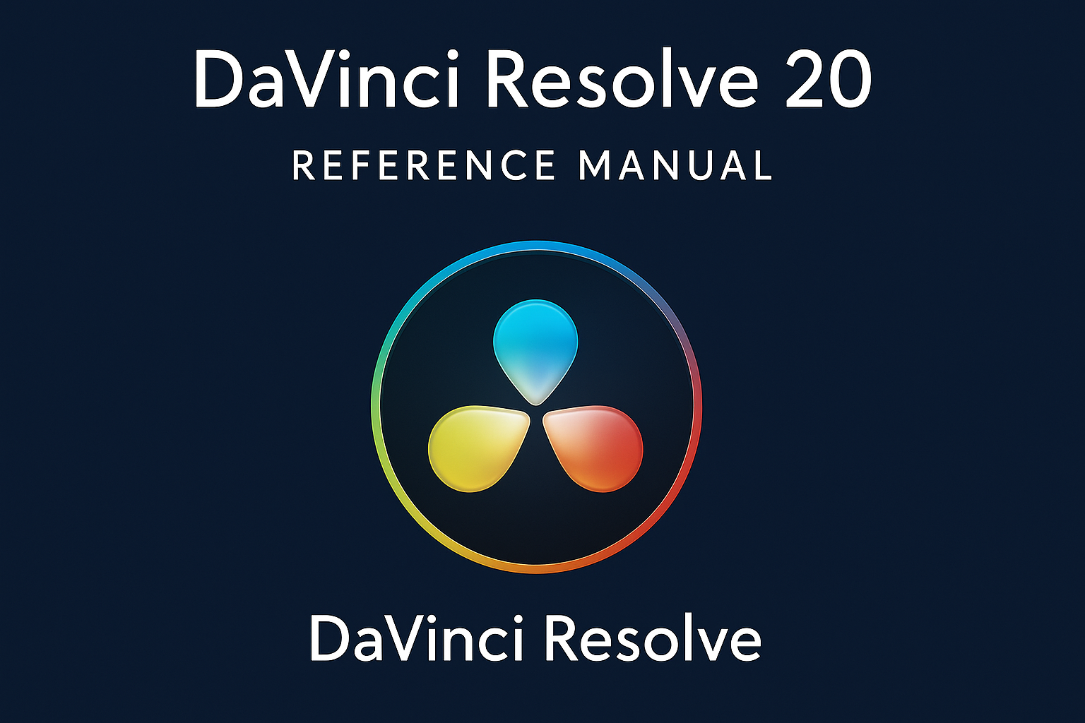 Download the DaVinci Resolve 20 Reference Manual