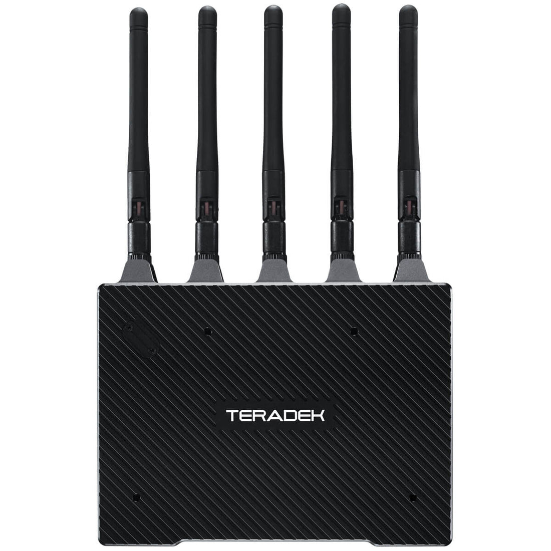 Teradek Bolt 4K 1500 wireless receiver with V-mount, 12G-SDI and HDMI ports, professional production equipment for high-quality video transmission – image 2
