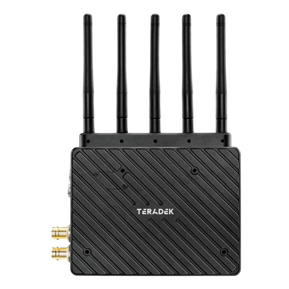 Teradek Bolt 6 XT 750 wireless receiver for 12G-SDI and HDMI, used in professional production equipment setup. – image 2