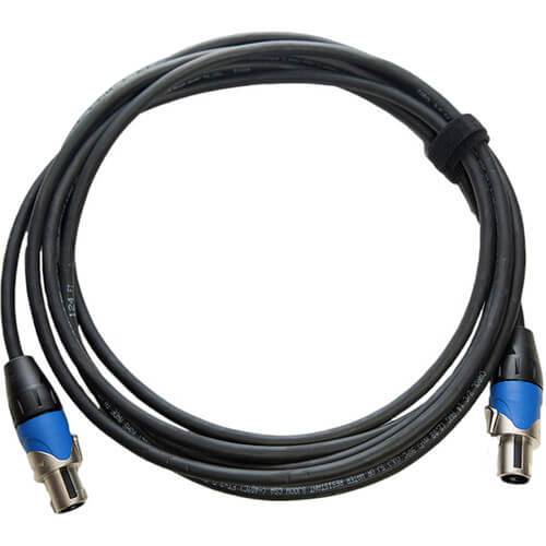 Hive Lighting header cable for Wasp and Bee 250, 25-foot production equipment cable with black connectors and cable housing. – image 1