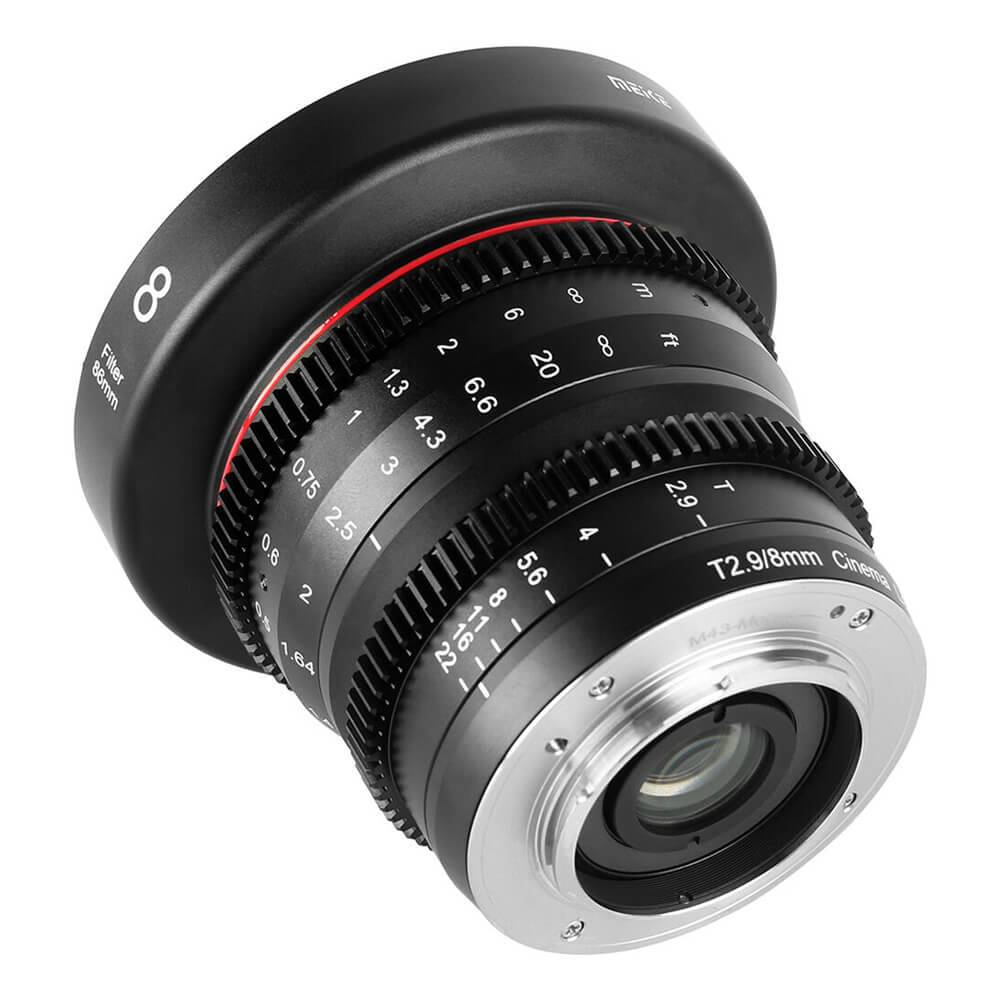 Meike 8mm T2.9 Manual Focus MFT Cinema Lens - Coremicro – image 2