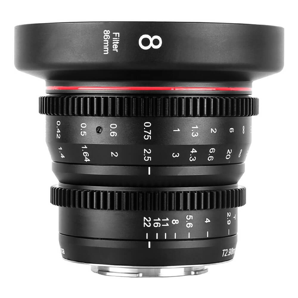 Meike 8mm T2.9 Manual Focus MFT Cinema Lens - Coremicro – image 1