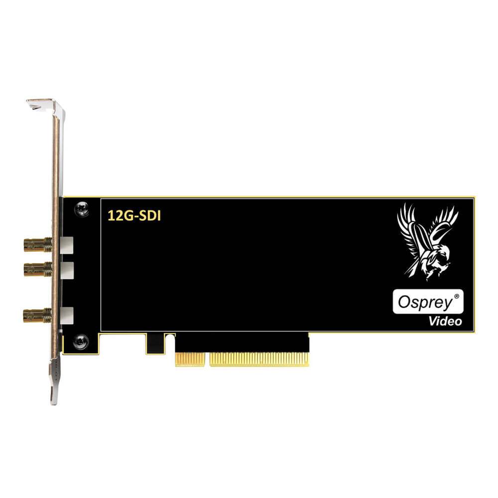Osprey Raptor Series 1220 PCIe capture card with two SDI input channels for high-quality video capture and streaming. – image 2