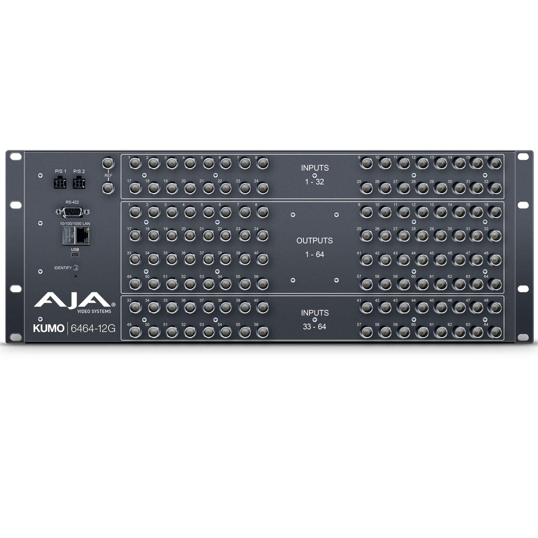 AJA KUMO 6464-12G Rear – image 2