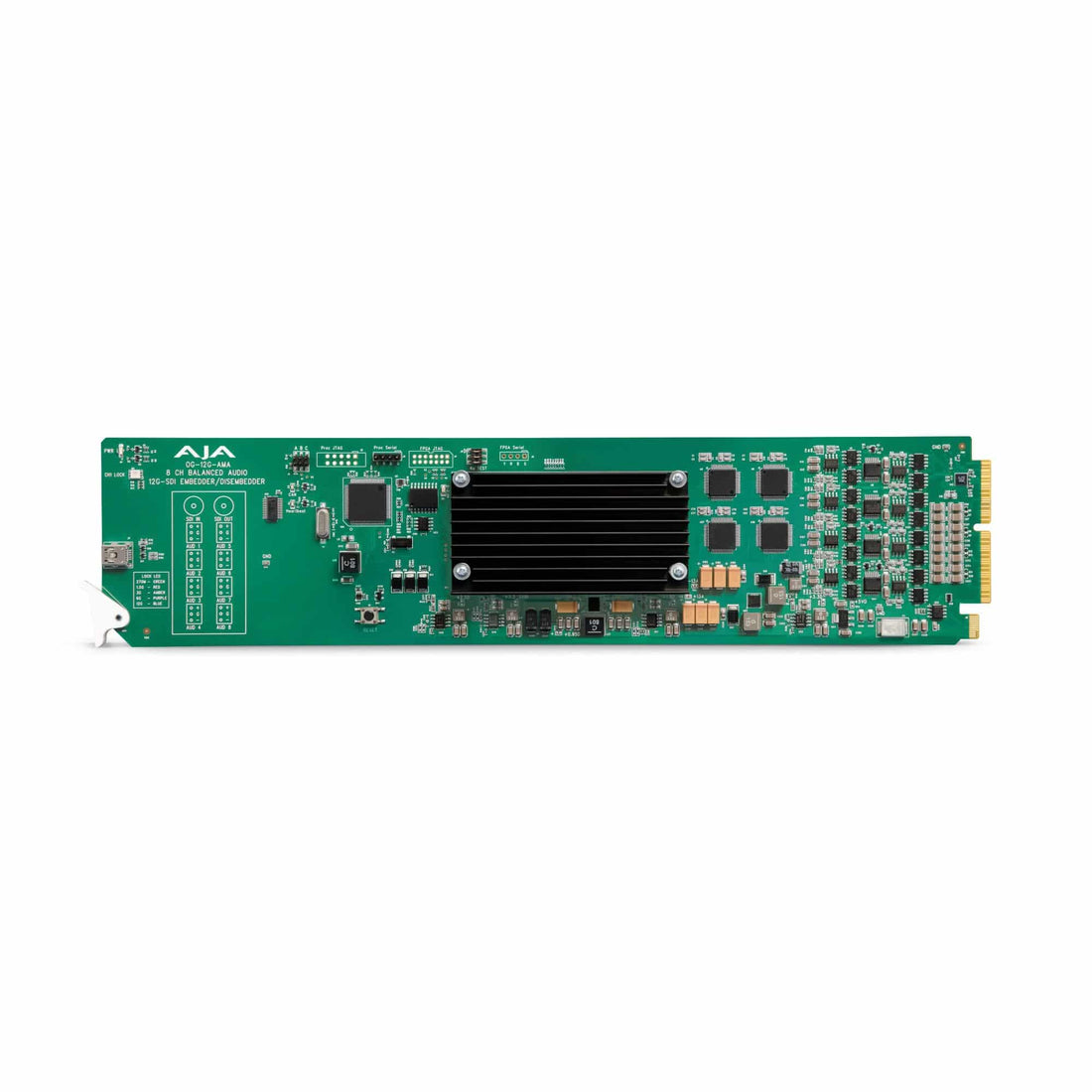 AJA OG-12G-AMA openGear Card Perspective View – image 2