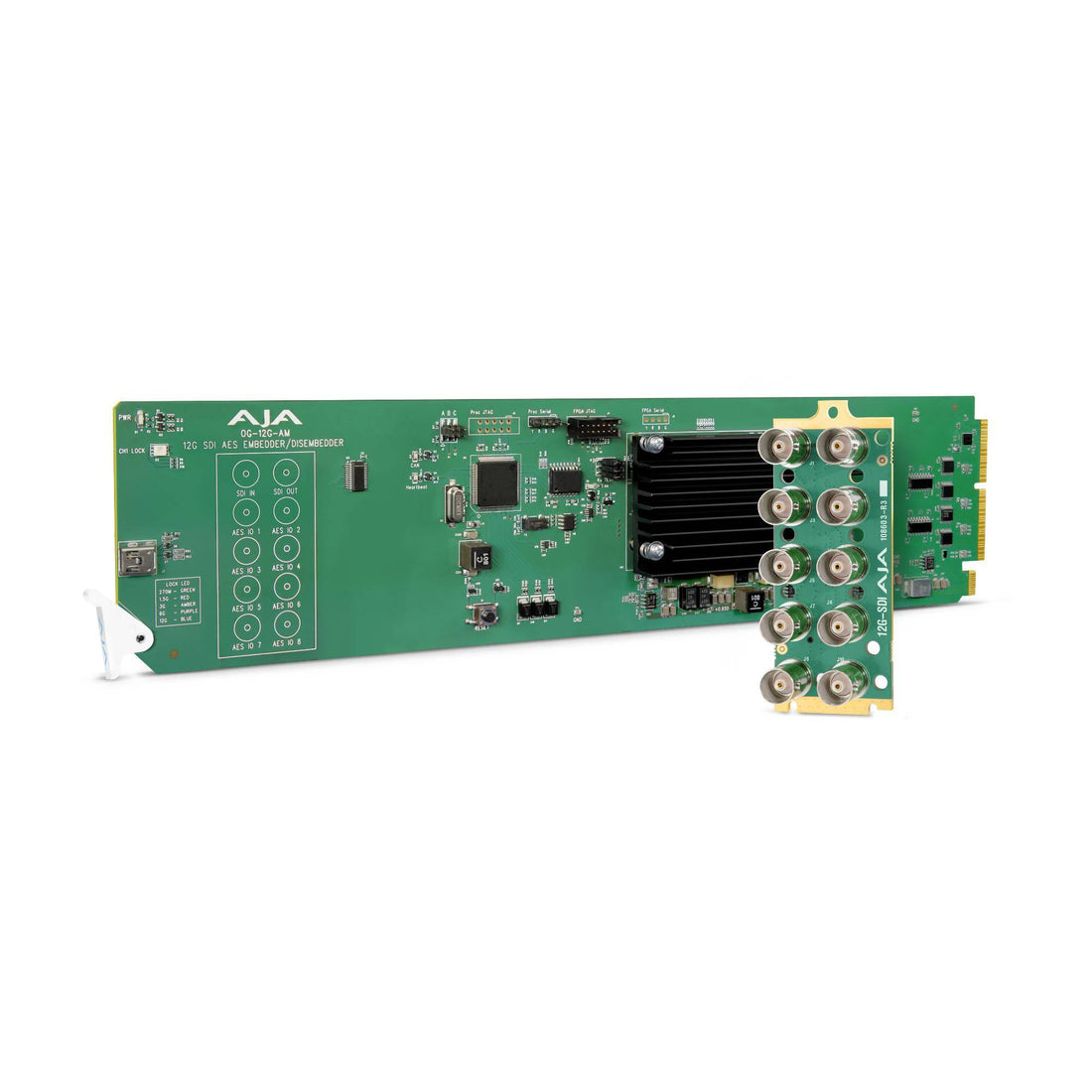 AJA OG-12G-AM with Connector Rear Module – image 2
