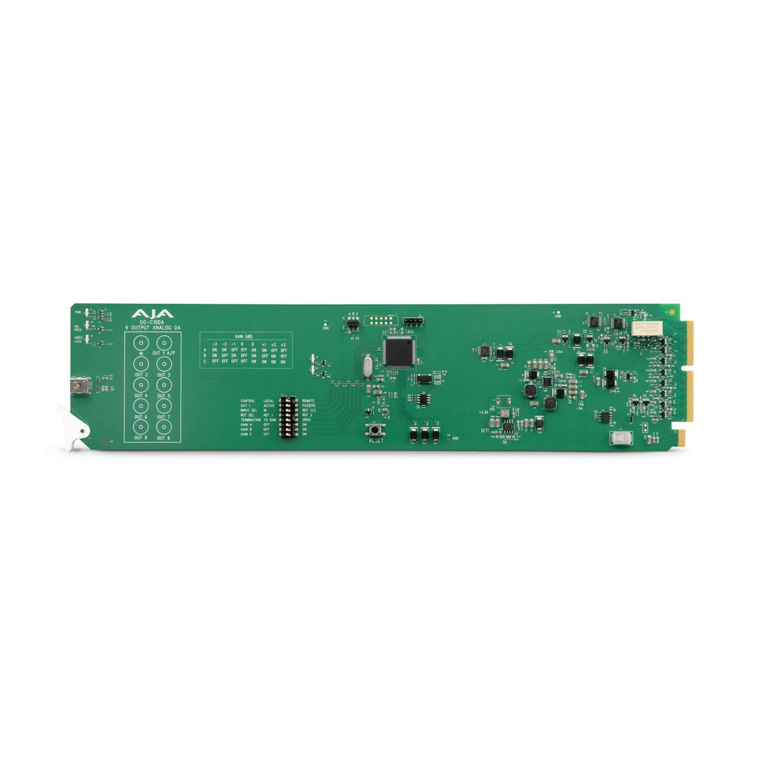 AJA OG-C10DA Top View (Card Only) – image 3