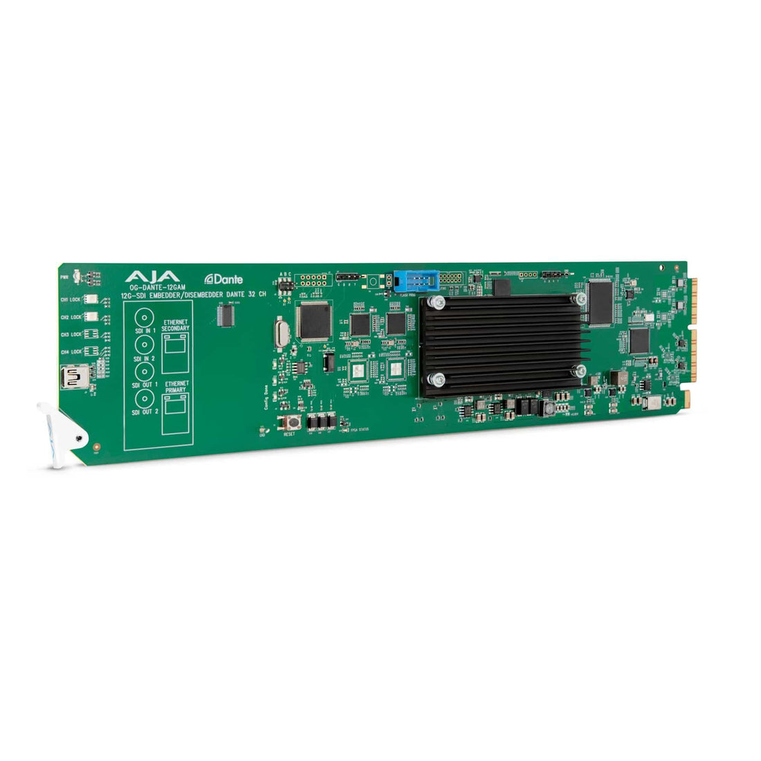 AJA OG-DANTE-12GAM Front Right View – image 1