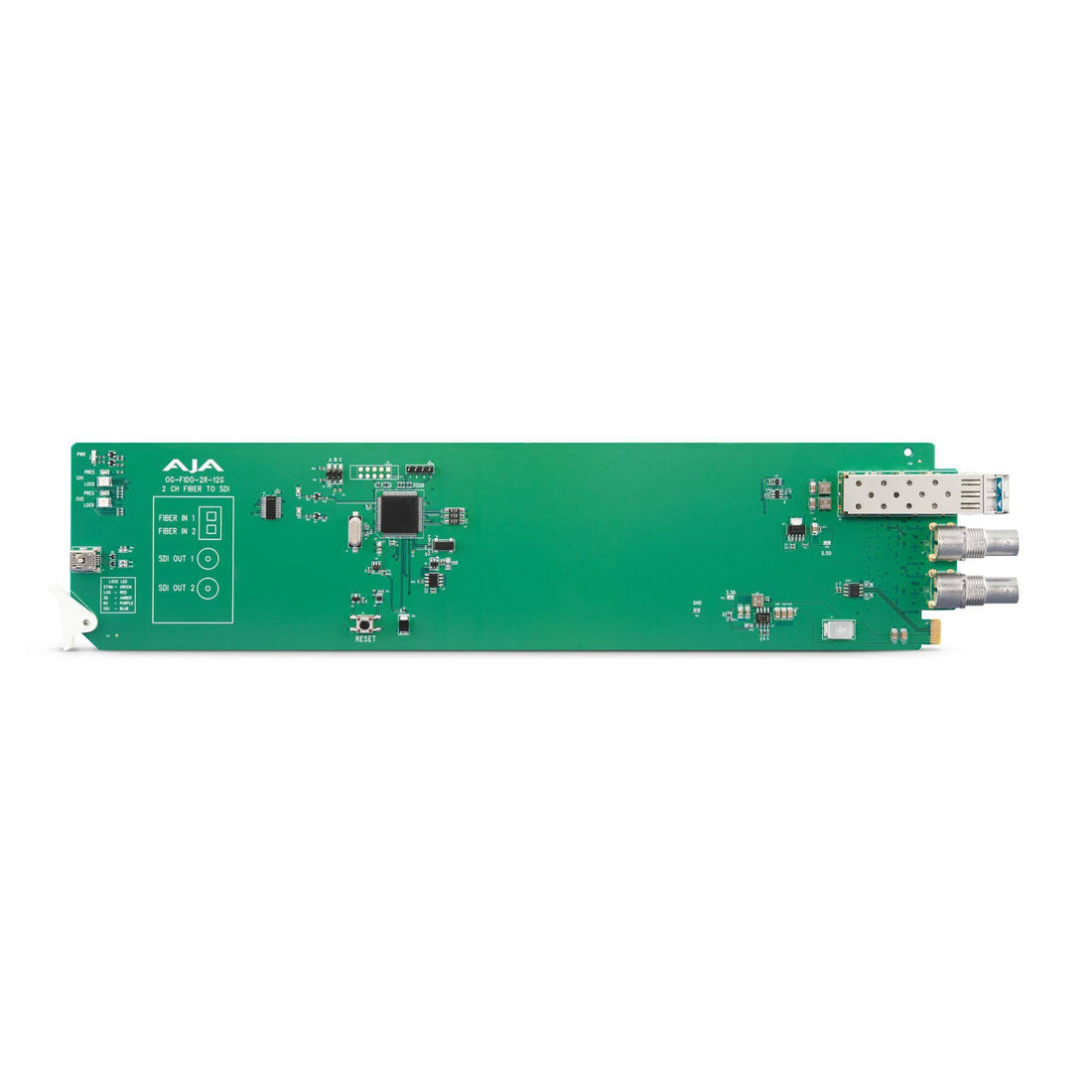 AJA OG-FiDO-2R-12G Front View – image 1