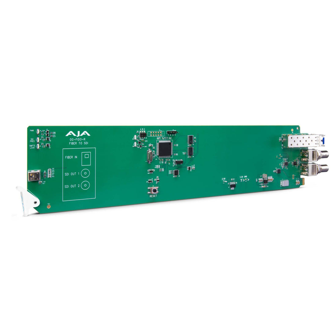 AJA OG-FiDO-R Front Right View – image 1