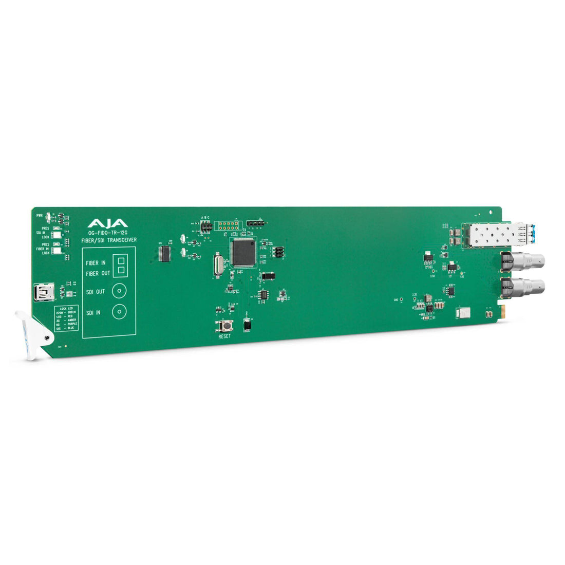 AJA OG-FiDO-TR-12G Front Right View – image 1