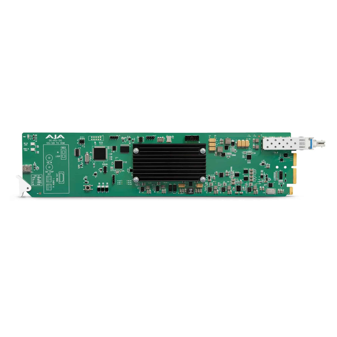 AJA OG-Hi5-12G-R-ST Front View – image 2