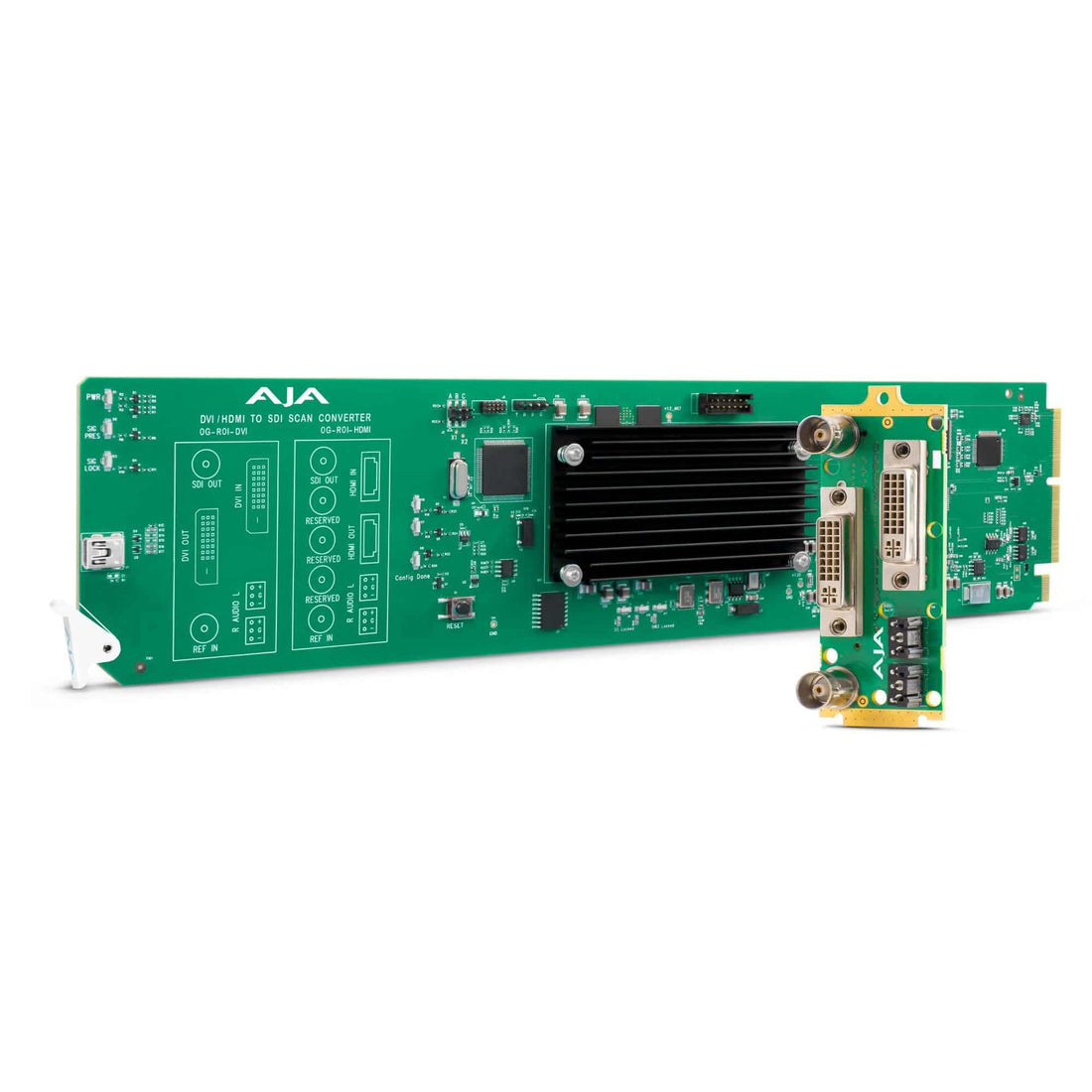 AJA OG-ROI-DVI Left View – image 1