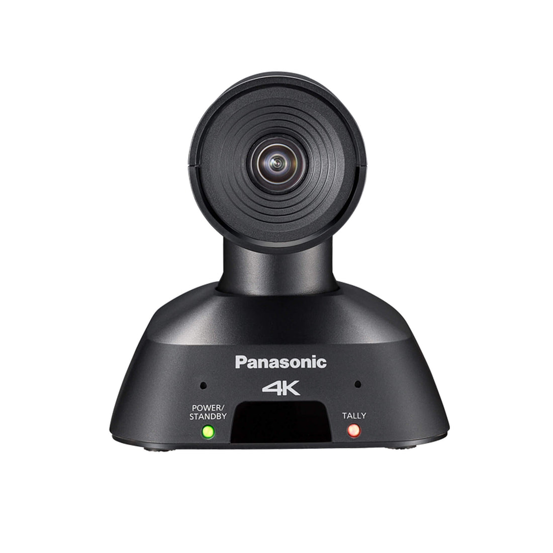 Panasonic AW-UE4KG wide-angle 4K PTZ camera with IP streaming, showing front view with lens and control panel. – image 2