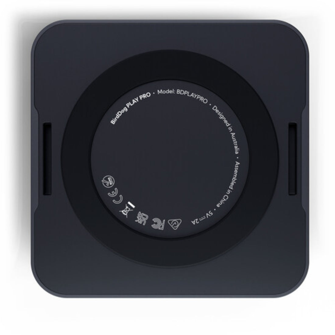BirdDog PLAY Pro 4K NDI Player signal converter with serial and model information label on the bottom. – image 7