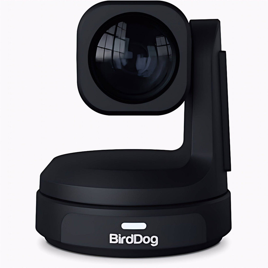 BirdDog Max 12X PTZ Camera in black showing front and side view, designed for UHD 4K conferencing and production. – image 2