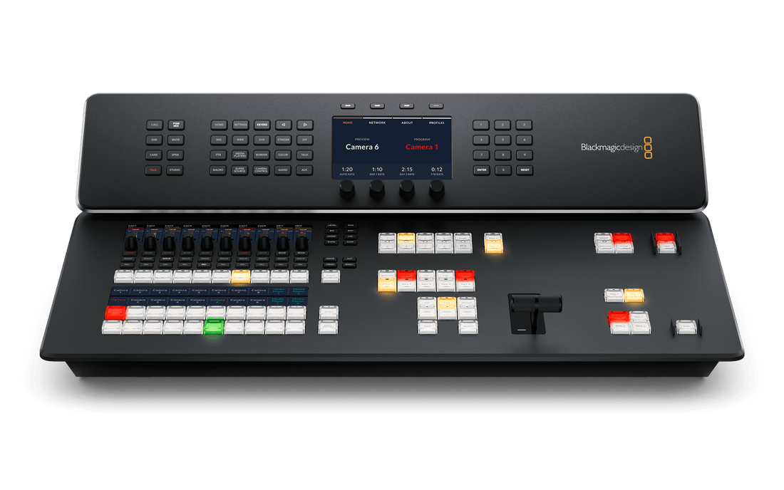 Blackmagic Design ATEM Television Studio HD8 ISO video switcher with front panel controls and 2TB storage for live production. – image 2