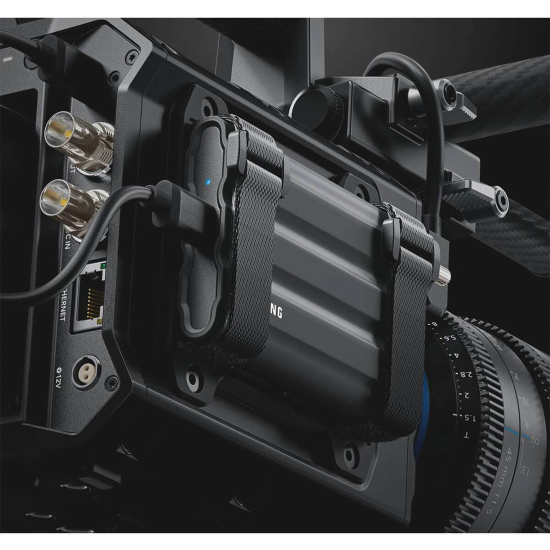 Blackmagic Design PYXIS 6K Cinema Box Camera with Leica L Mount, showcasing its compact design and professional cinema camera features. – image 12