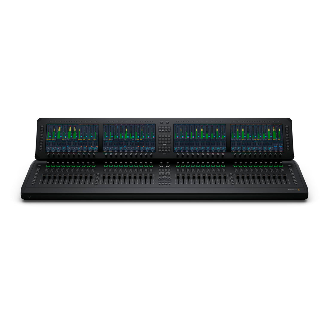 Blackmagic Design Fairlight Live Audio Panel 40 audio mixer with multiple control knobs and input channels, front view. – image 2