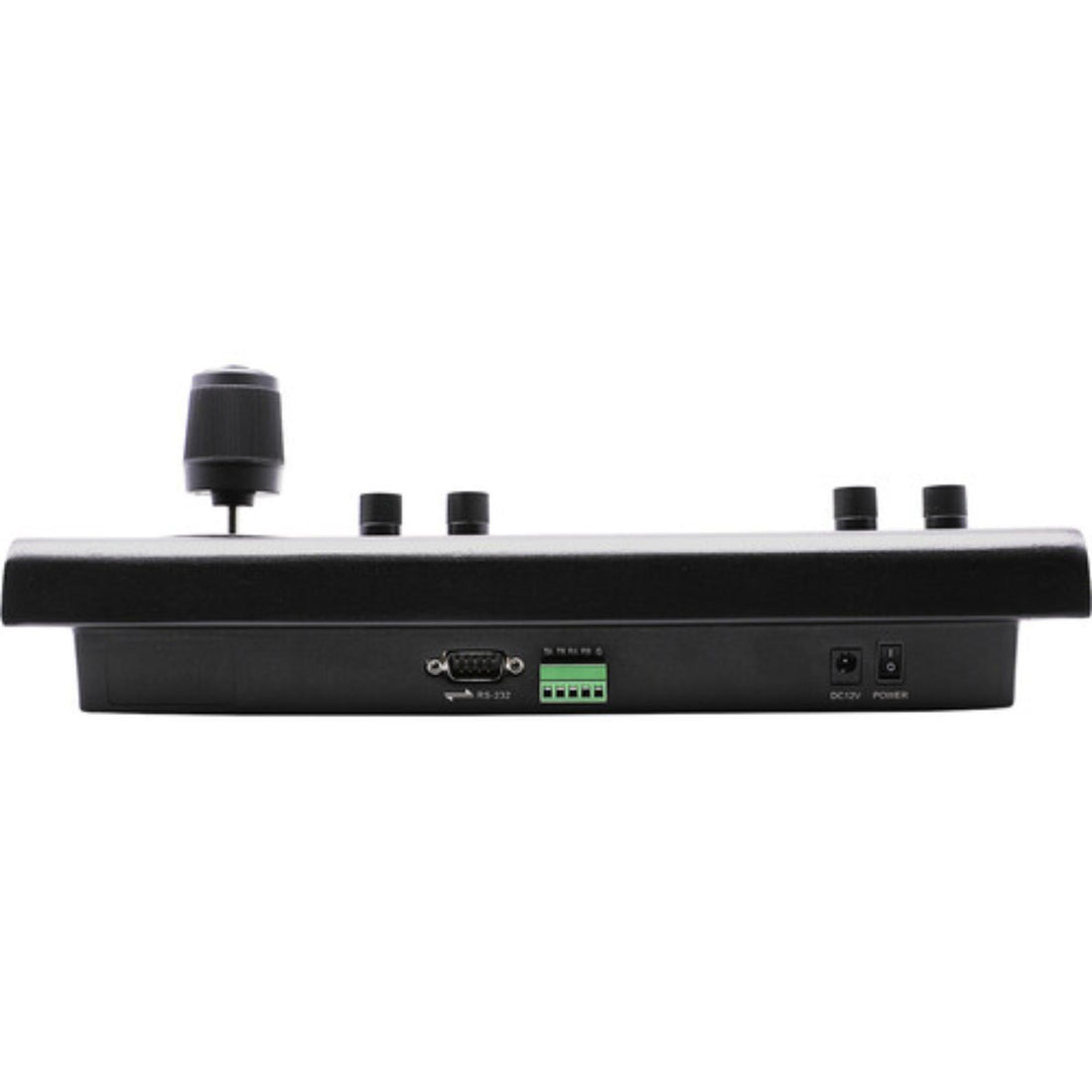 Rear view of HuddleCamHD HC-JOY-G4 Joystick Controller Gen 4 for camera control, featuring buttons and ergonomic design. – image 4
