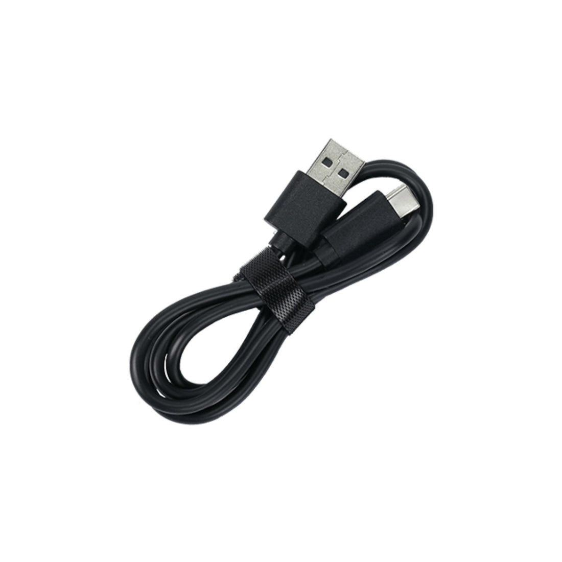 Hollyland USB-A to USB-C cable shown with black connectors and flexible cable for device charging and data transfer. – image 1