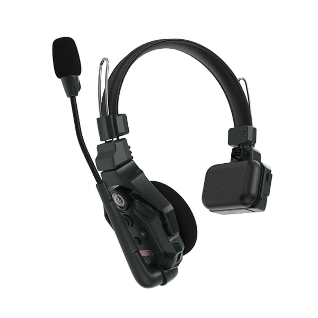 Hollyland SOLIDCOM C1 wireless single-ear headset with microphone and adjustable headband for professional communication. – image 1