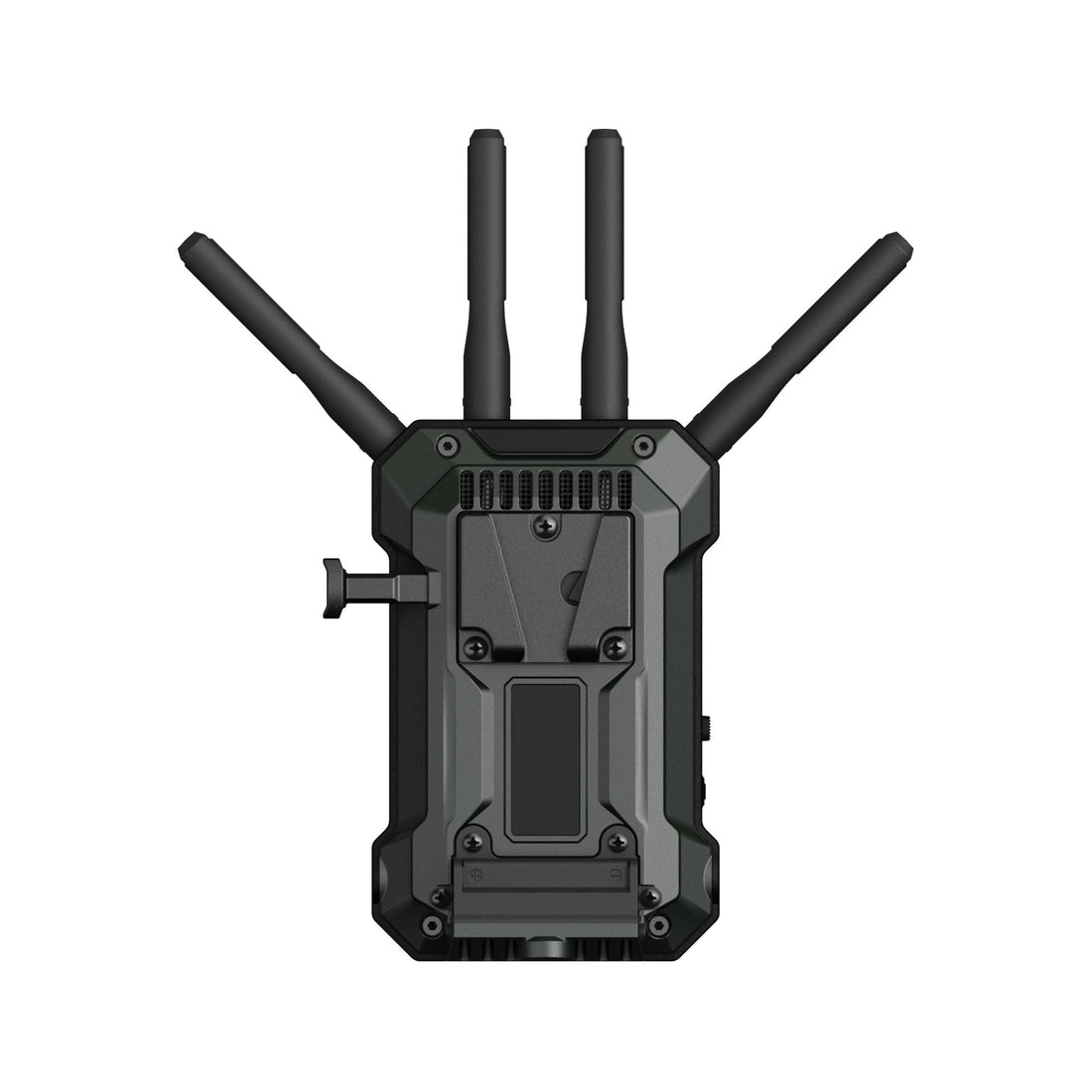 Rear view of Hollyland Pyro Ultra 1TX & 1RX wireless video transmission system, showing the Hollyland brand and connection ports. – image 2