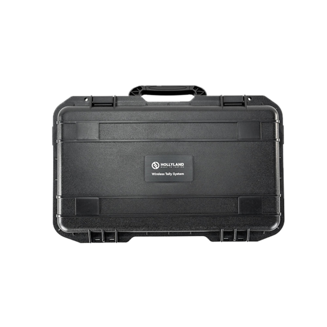 Hollyland Wireless Tally System-8 lights in a hard-shell case for production equipment, showing the compact, protective storage. – image 9