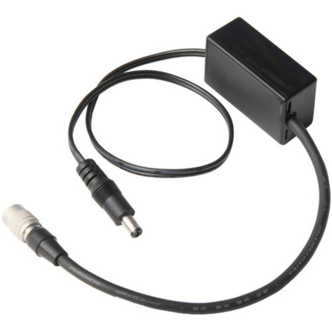 IDX System Technology DC-S160 power cable for ST-7R and 7RS, black cable with connector ends for professional camera power supply – image 1