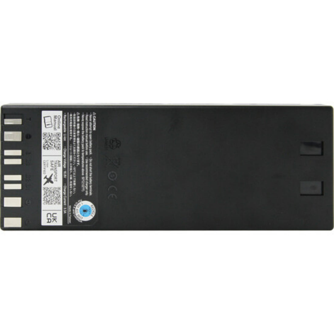 Back view of IDX System Technology IDX-NP-9X with specifications and certification label visible. – image 2