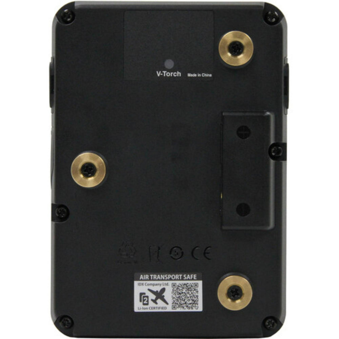 Back view of IDX System Technology ZEN-C150G 145Wh lithium-ion battery with D-Tap and USB-C ports, high-load 14.5V battery for professional use. – image 6
