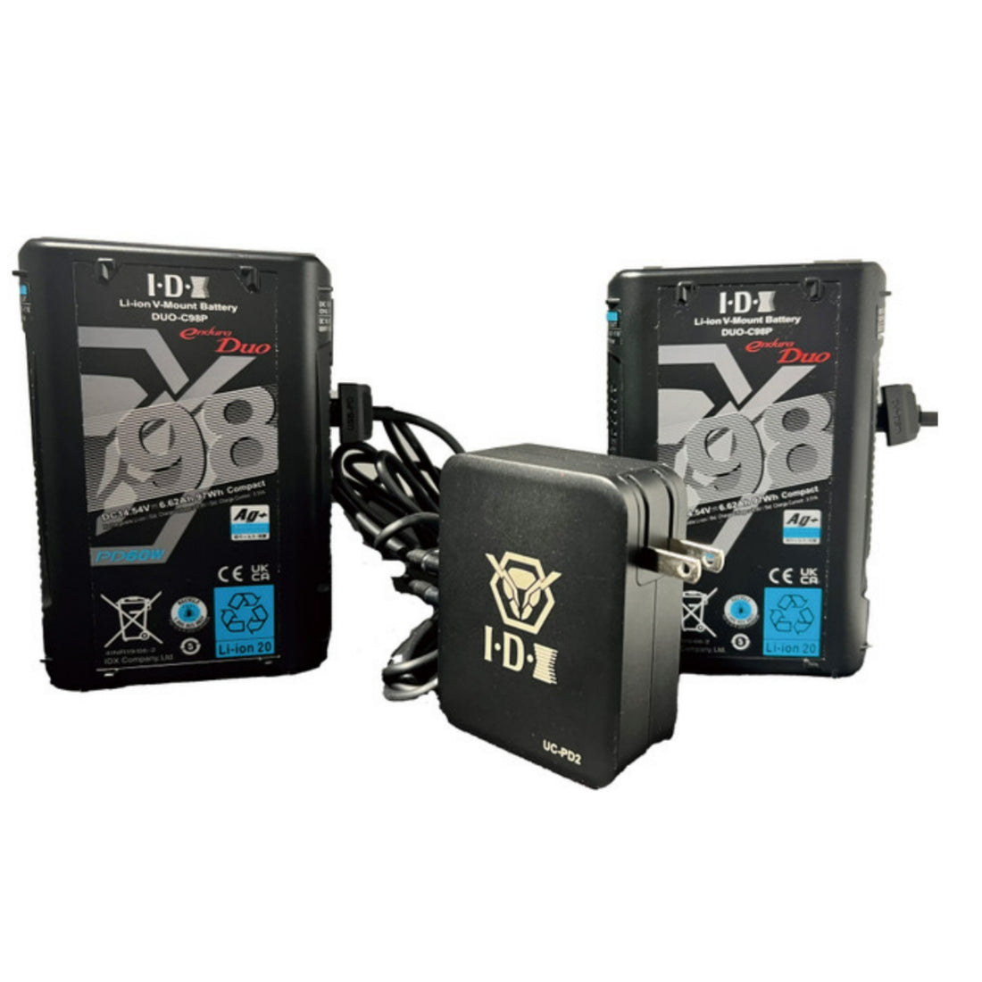 IDX System Technology TRAVEL 2 DUO battery, compact portable power source for electronic devices, with dual output ports. – image 1