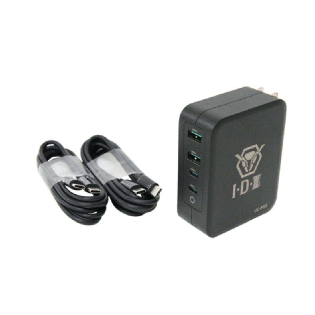 IDX System Technology UC-PD2 two-channel USB power delivery charger with two USB-C ports and compact design. – image 4