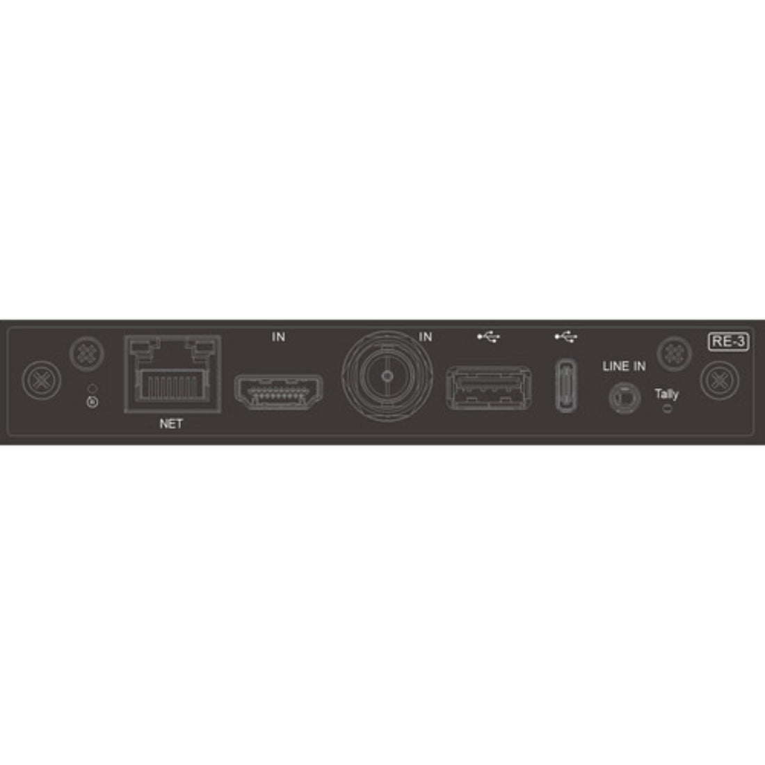 Kiloview RE-3 Front Panel Diagram – image 5