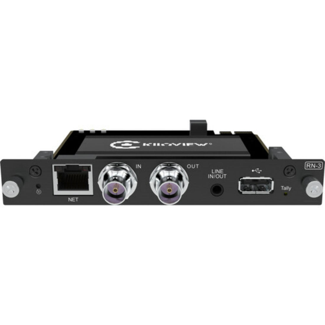 Kiloview RN-3 3G-SDI encoding/decoding card with compact design and ports visible in the image. – image 1
