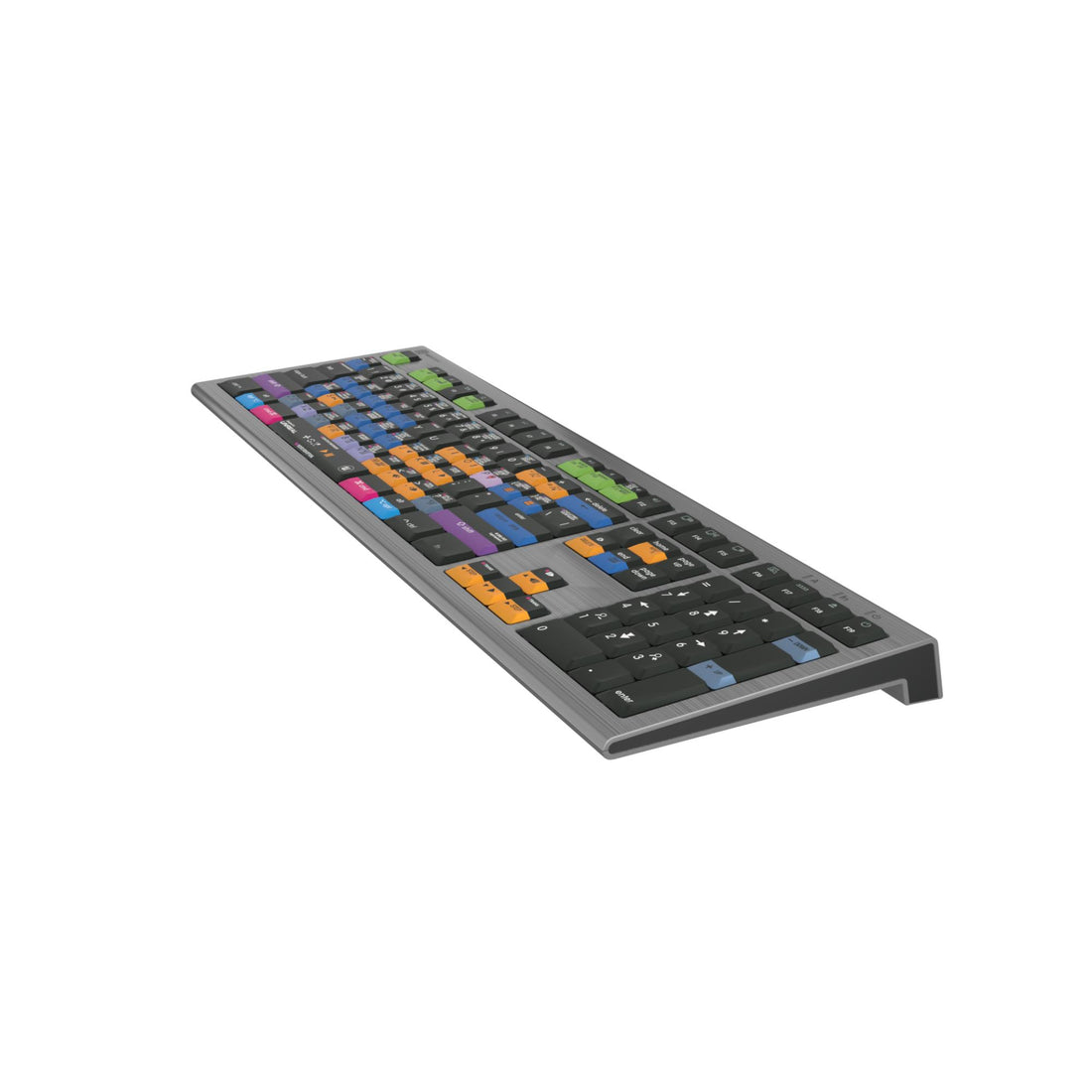 LogicKeyboard Unreal Engine ASTRA2 MAC US keyboard with black keys, labeled keys, and compact layout for Mac users. – image 5