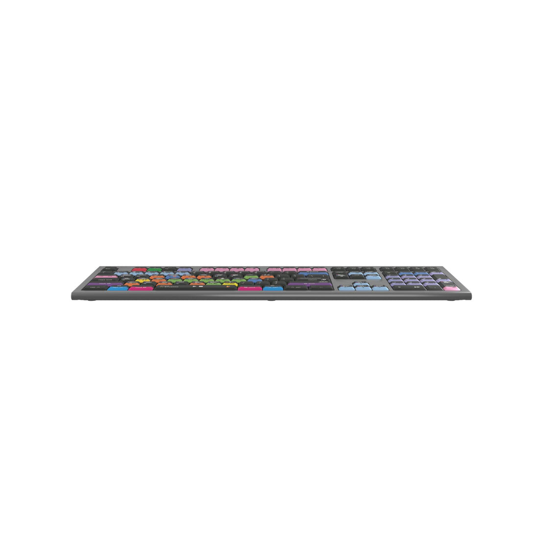 LogicKeyboard FL Studio ASTRA2 MAC US keyboard shown from bottom perspective, featuring key layout and branding for music production. – image 3