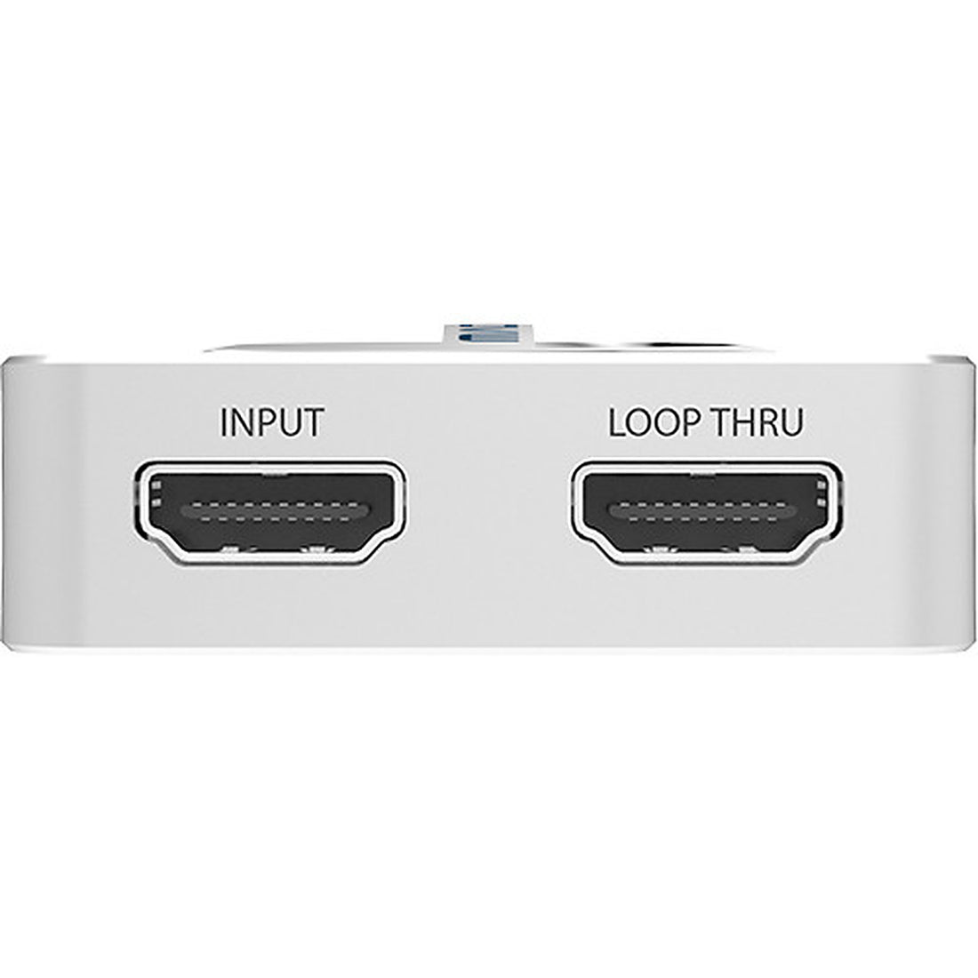 Magewell USB Capture HDMI 4K Plus device showing left port and HDMI input port for high-resolution video capture. – image 3