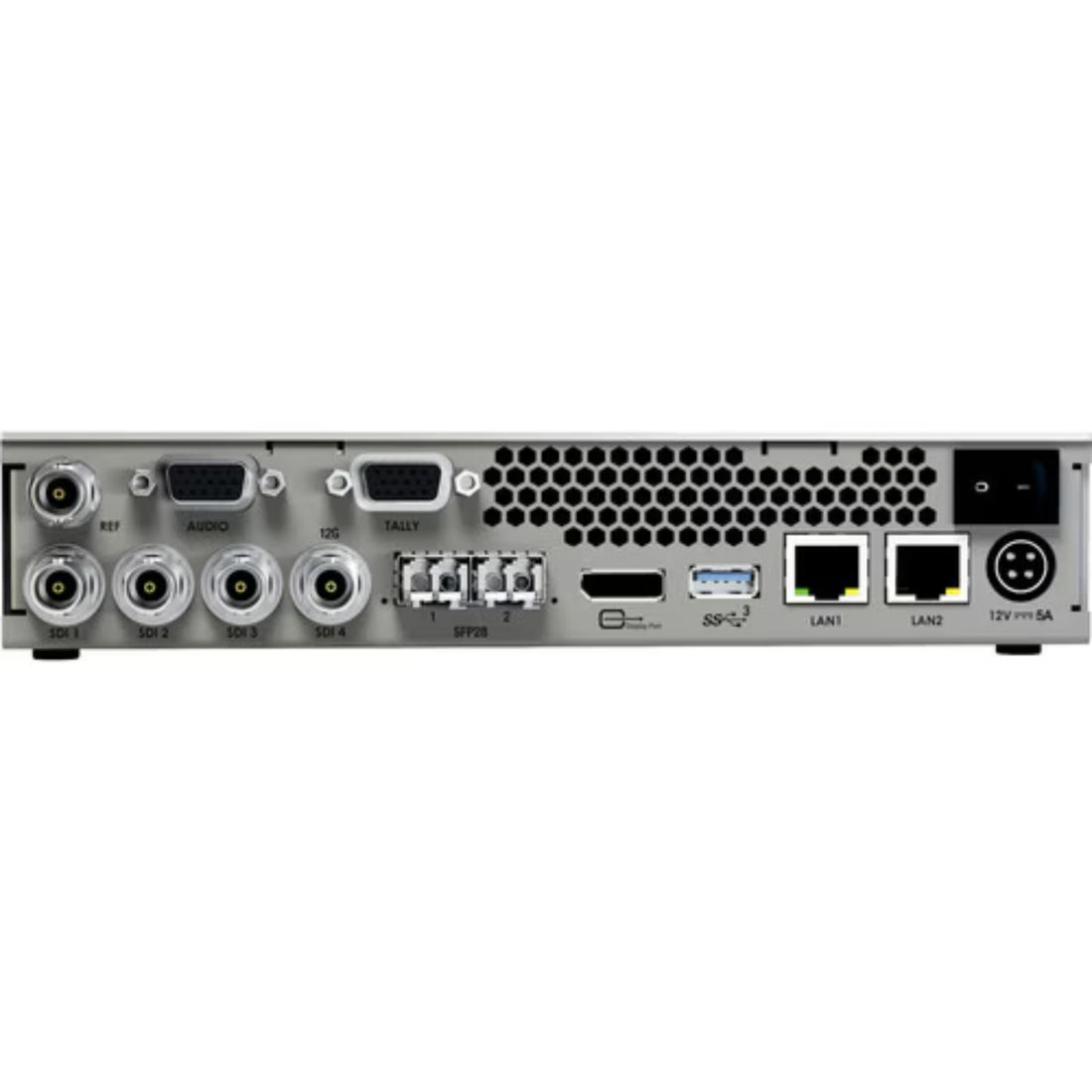 Matrox Monarch EDGE encoder with 4 SDI inputs, 8-bit signal converter for professional video streaming and broadcasting. – image 3