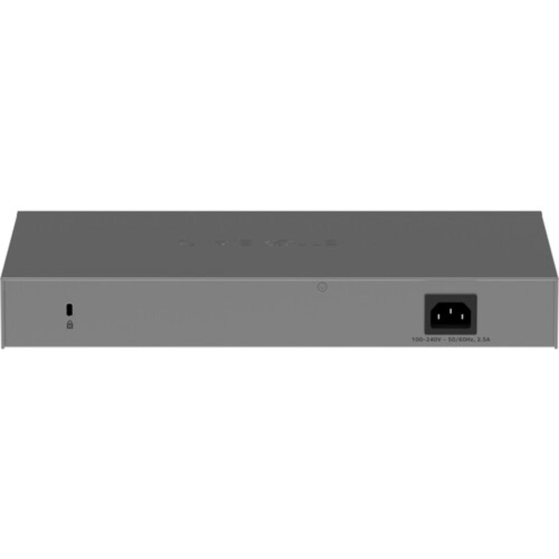 Rear view of Netgear XS516TM 16-port 10G managed network switch showing ports and connectivity options. – image 6