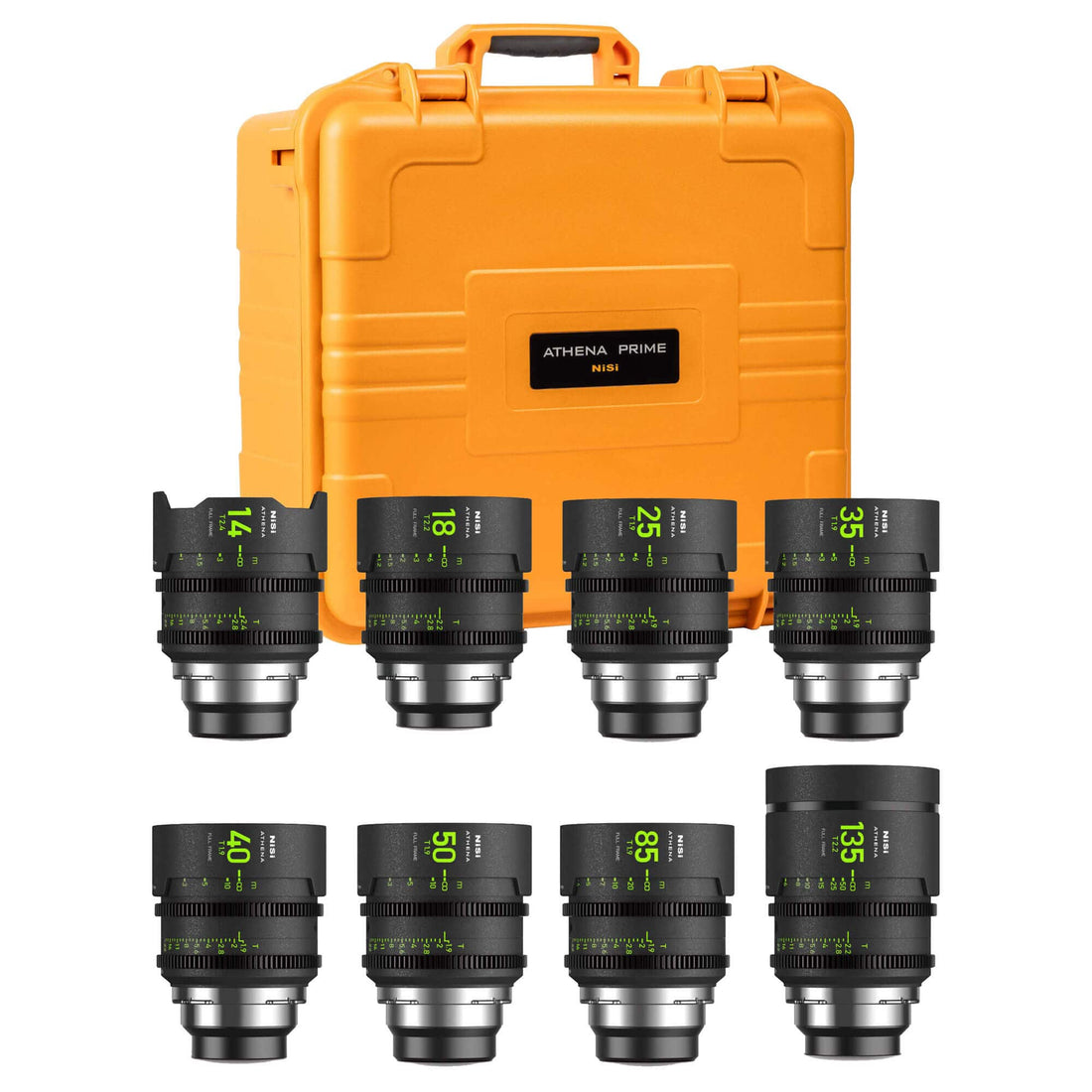 NiSi ATHENA PRIME Full-Frame 8-Lens MASTER Kit (PL Mount) - Coremicro – image 1