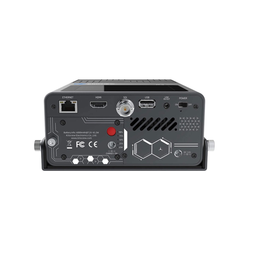 Kiloview P3 Bonding 5G Video Encoder with 4x 4G modems, HDMI and SDI inputs for seamless live streaming and high-quality video. – image 6