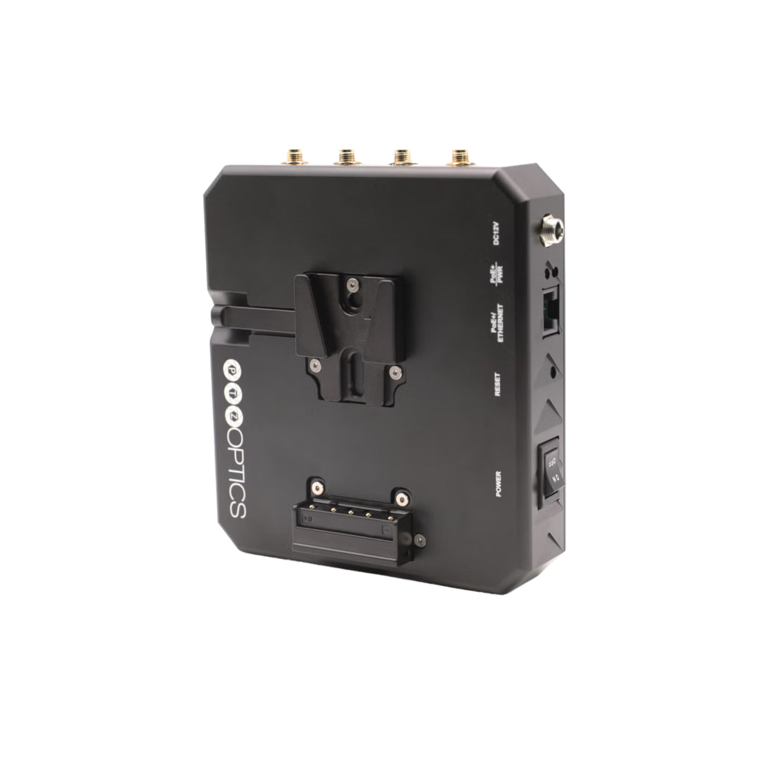 PTZOptics Power+Link Wireless Network Bridge with PoE+ Front View – image 3