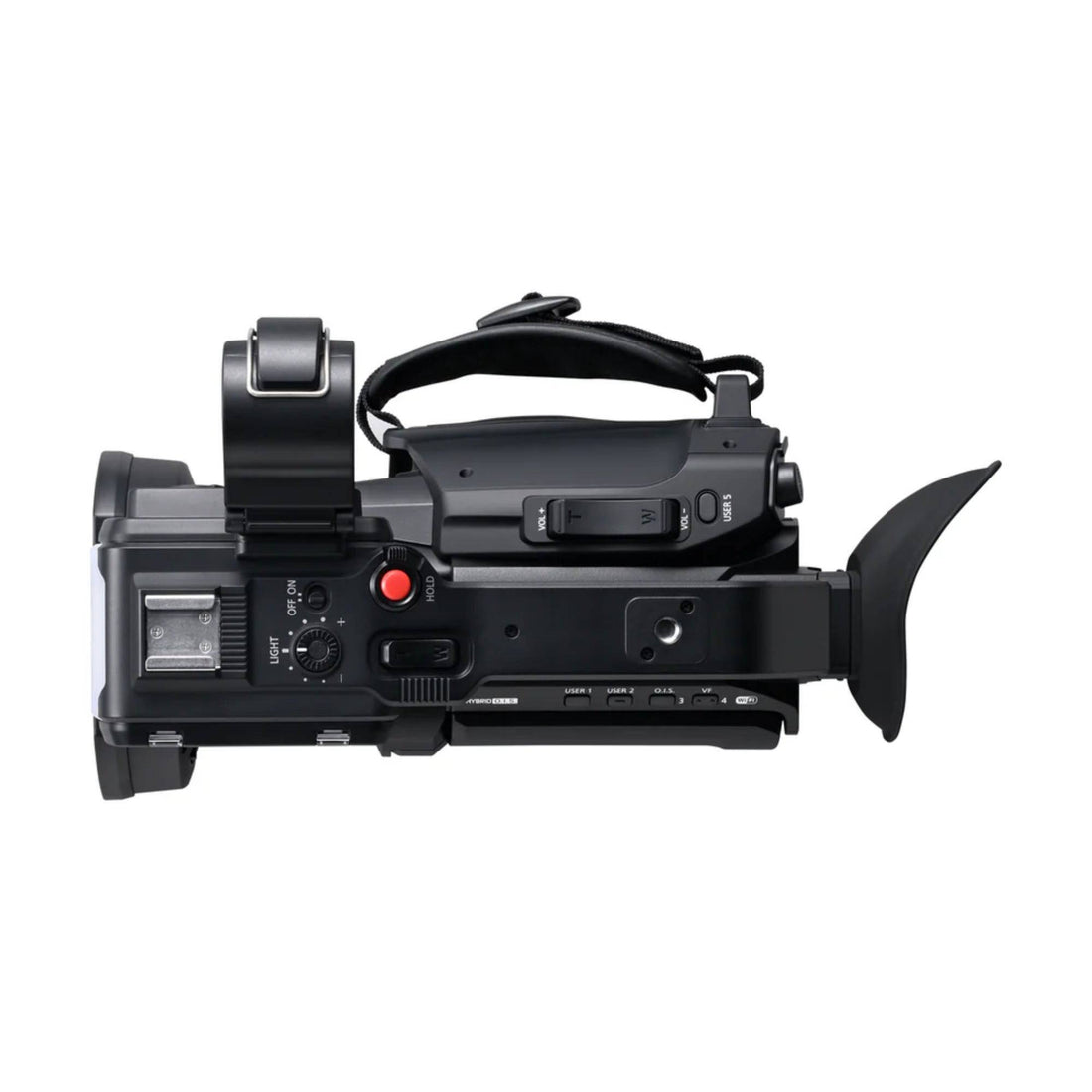 Panasonic HC-X2100 Top Control & Handle View – image 3