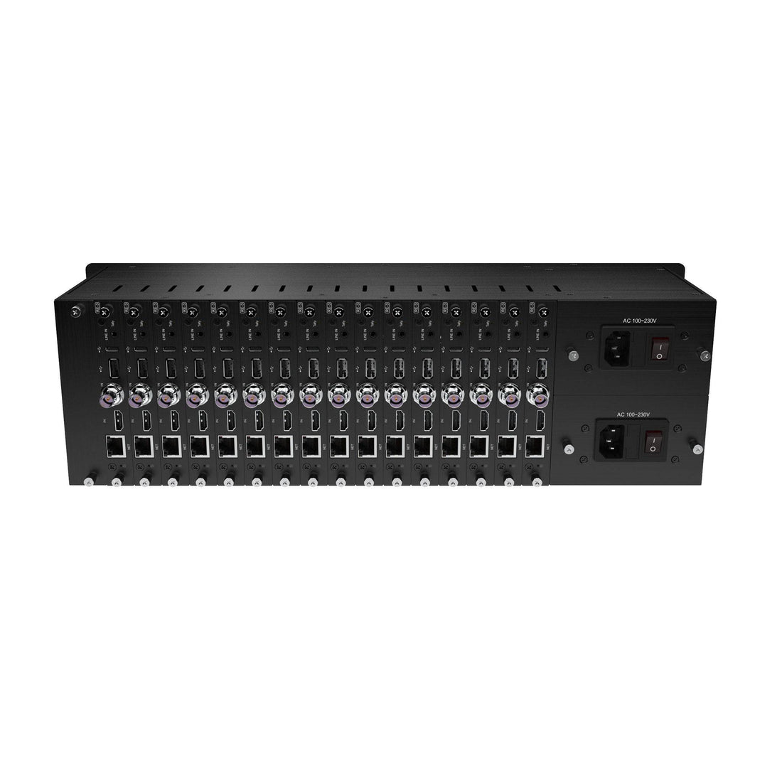 Kiloview RU03 16-CH Rackmount Frame 3RU (Dual 110W PSU) - Coremicro – image 2