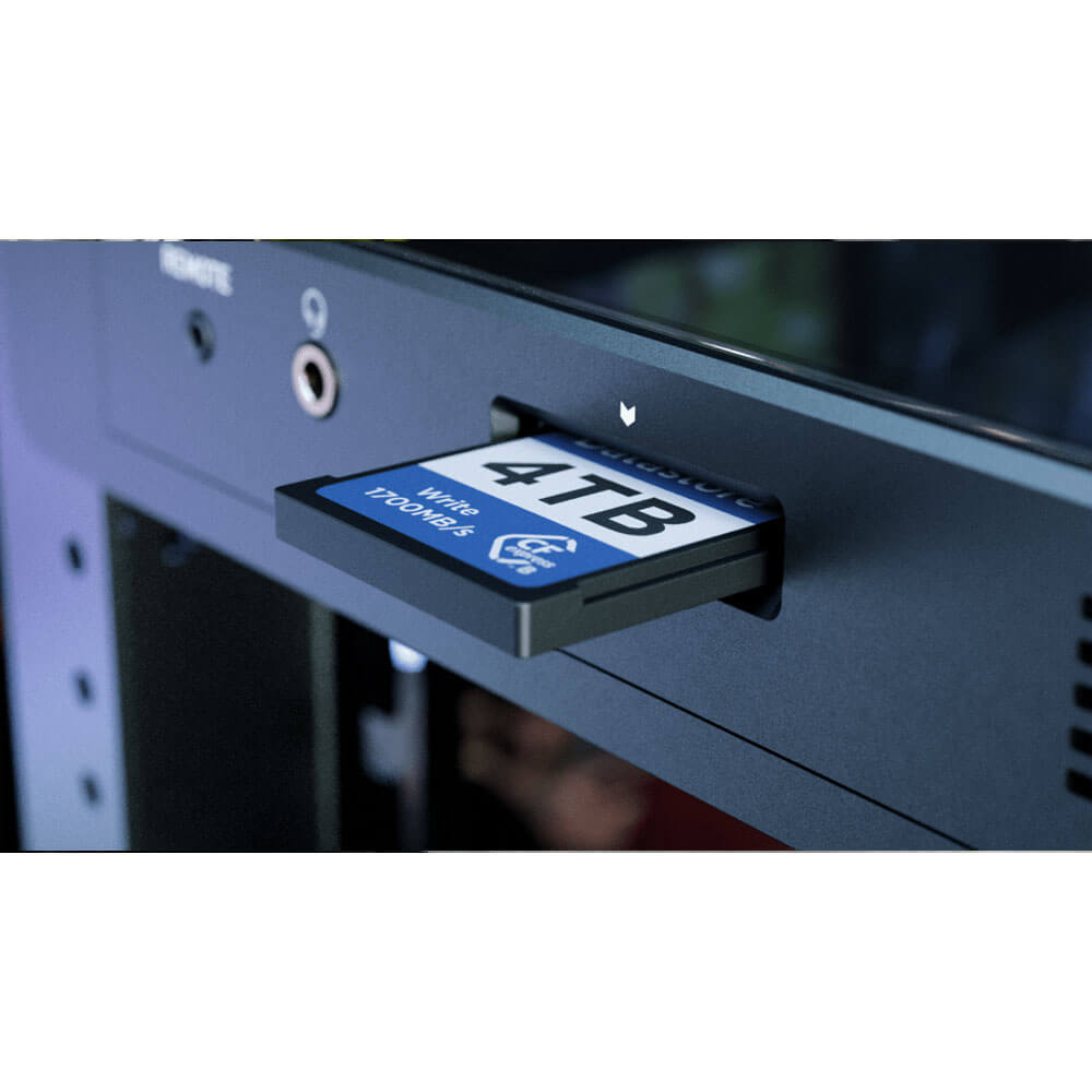 Atomos Shogun AV-19 rackmount 4K HDR monitor recorder switcher case with CFexpress card slot for professional video production – image 7