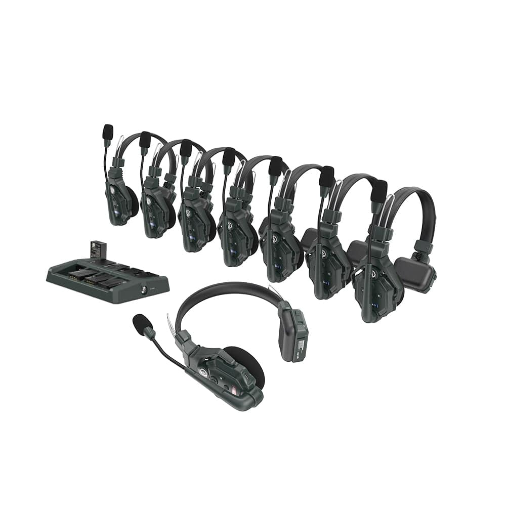 Hollyland Solidcom C1-8S Full Duplex Wireless Intercom System with 8 headsets - Coremicro – image 1