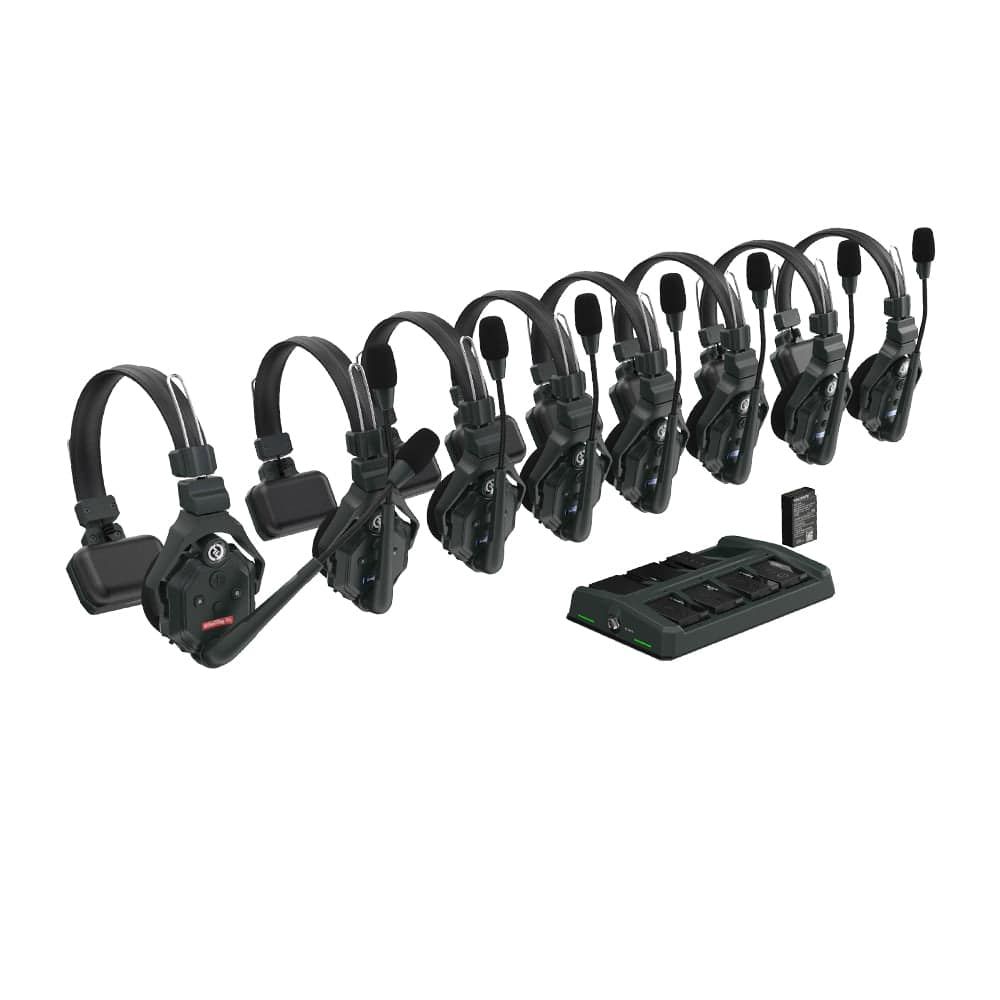 Hollyland Solidcom C1-8S Full Duplex Wireless Intercom System with 8 headsets - Coremicro – image 3