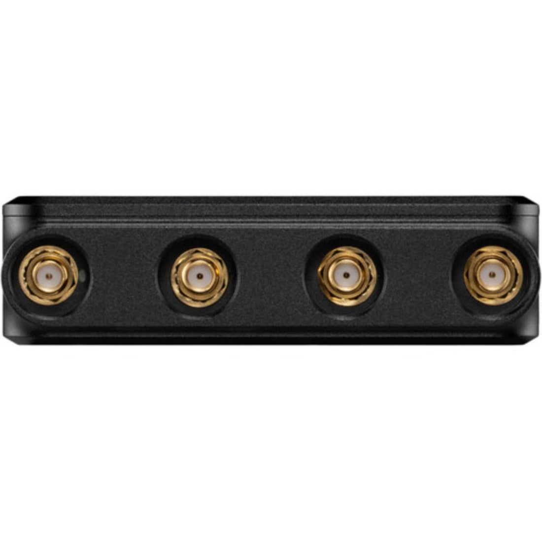 Bottom view of Teradek Node 5G-Q Series global 5G modem USB-A video transmitter, showing ports and design details. – image 2